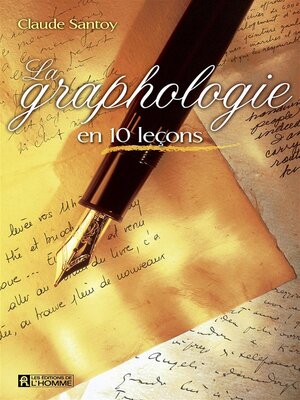 cover image of La graphologie en 10 leçons